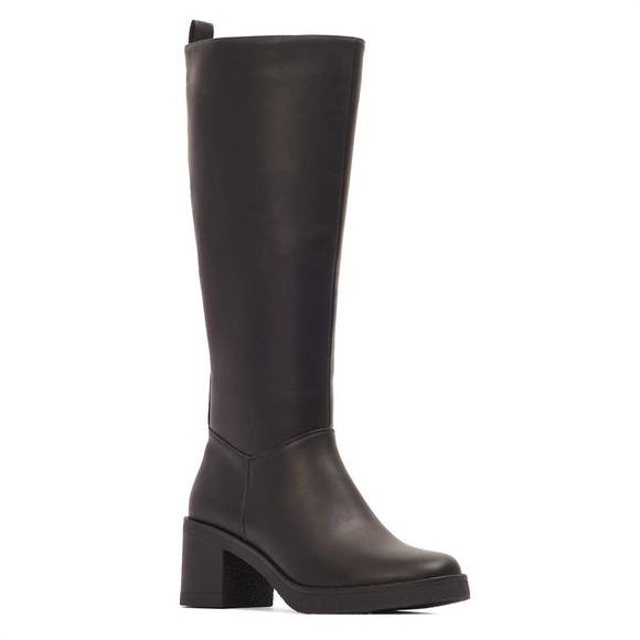 NEW ANDREA women's tall riding boots in black - Picture 3 of 4